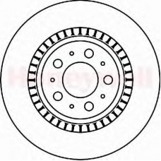 562218B BENDIX Тормозной диск