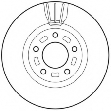 562635BC BENDIX Тормозной диск