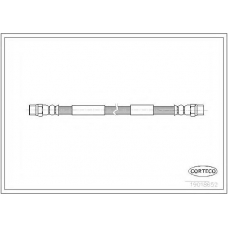 19018652 CORTECO Тормозной шланг