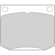FD4027A NECTO Комплект тормозных колодок, дисковый тормоз