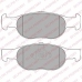 LP1474 DELPHI Комплект тормозных колодок, дисковый тормоз