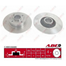 C4R018ABE ABE Тормозной диск