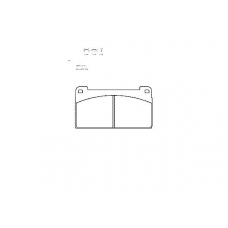 29324 203  0 8 T402 TEXTAR Колодки тормозные