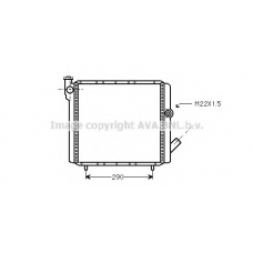 RTA2070 AVA Радиатор, охлаждение двигателя