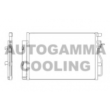 105976 AUTOGAMMA Конденсатор, кондиционер