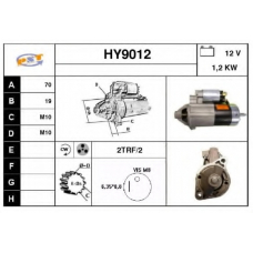 HY9012 SNRA Стартер