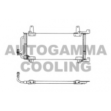 101802 AUTOGAMMA Конденсатор, кондиционер