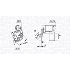 063522619010 MAGNETI MARELLI Стартер