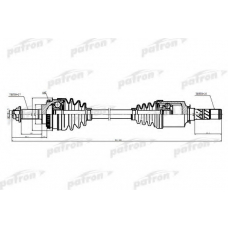PDS5528 PATRON Приводной вал