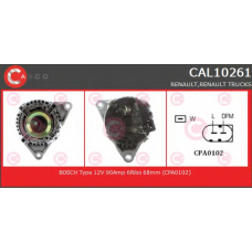 CAL10261 CASCO Генератор