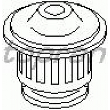 104 289 TOPRAN Подвеска, двигатель