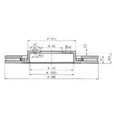 BDC4668BD QUINTON HAZELL Тормозной диск