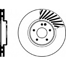 MDC1280 MINTEX Тормозной диск