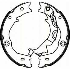 8100 18014 TRISCAN Комплект тормозных колодок, стояночная тормозная с