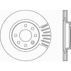 BDR1845.20 OPEN PARTS Тормозной диск