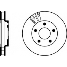 MDC1071 MINTEX Тормозной диск
