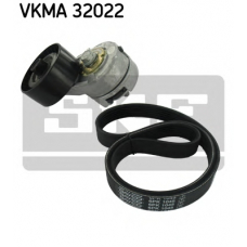 VKMA 32022 SKF Поликлиновой ременный комплект
