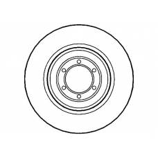 NBD288 NATIONAL Тормозной диск