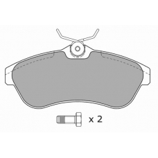 FBP-1269 FREMAX Комплект тормозных колодок, дисковый тормоз