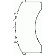 C3010P8505 PAGID Комплект тормозных колодок, дисковый тормоз