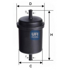 31.691.00 UFI Топливный фильтр