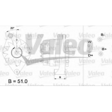 436440 VALEO Генератор