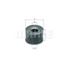 OX 61D MAHLE Масляный фильтр