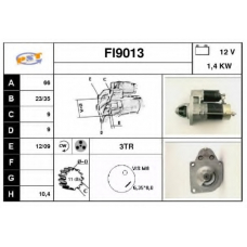 FI9013 SNRA Стартер