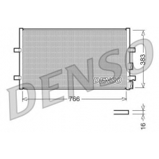 DCN10009 DENSO Конденсатор, кондиционер