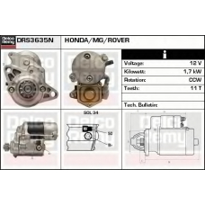 DRS3635N DELCO REMY Стартер