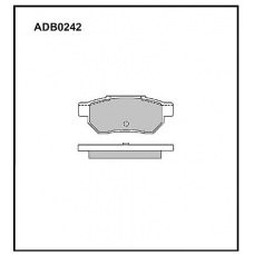 ADB0242 Allied Nippon Тормозные колодки