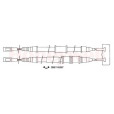 432115B BENDIX Трос, стояночная тормозная система