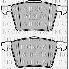 BBP2353 BORG & BECK Комплект тормозных колодок, дисковый тормоз