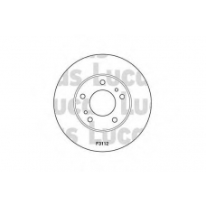 DF3112 TRW Тормозной диск