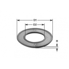 MA 437 CLEAN FILTERS Воздушный фильтр