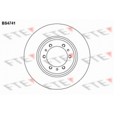 BS4741 FTE Тормозной диск