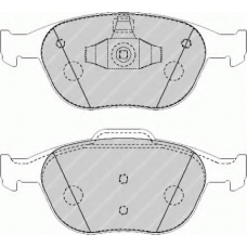 FSL1568 FERODO Комплект тормозных колодок, дисковый тормоз