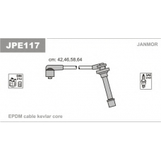 JPE117 JANMOR Комплект проводов зажигания