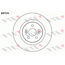 BS7576 FTE Тормозной диск