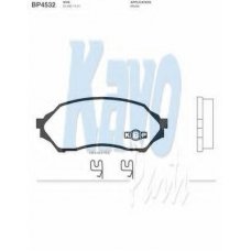 BP-4532 KAVO PARTS Комплект тормозных колодок, дисковый тормоз