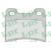 05P747 LPR Комплект тормозных колодок, дисковый тормоз