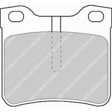 FVR1044 FERODO Комплект тормозных колодок, дисковый тормоз