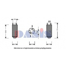 800269N AKS DASIS Осушитель, кондиционер