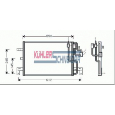 2020401 KUHLER SCHNEIDER Конденсатор, кондиционер