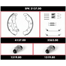 SPK 3137.00 ROADHOUSE Комплект тормозов, барабанный тормозной механизм