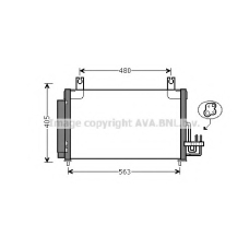 KAA5204 AVA Конденсатор, кондиционер