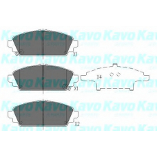KBP-2010 KAVO PARTS Комплект тормозных колодок, дисковый тормоз