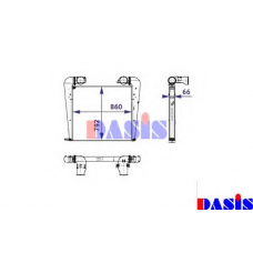 137006N AKS DASIS Интеркулер