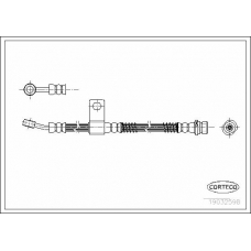19032598 CORTECO Тормозной шланг