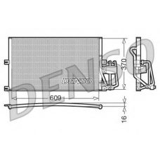 DCN20029 DENSO Конденсатор, кондиционер